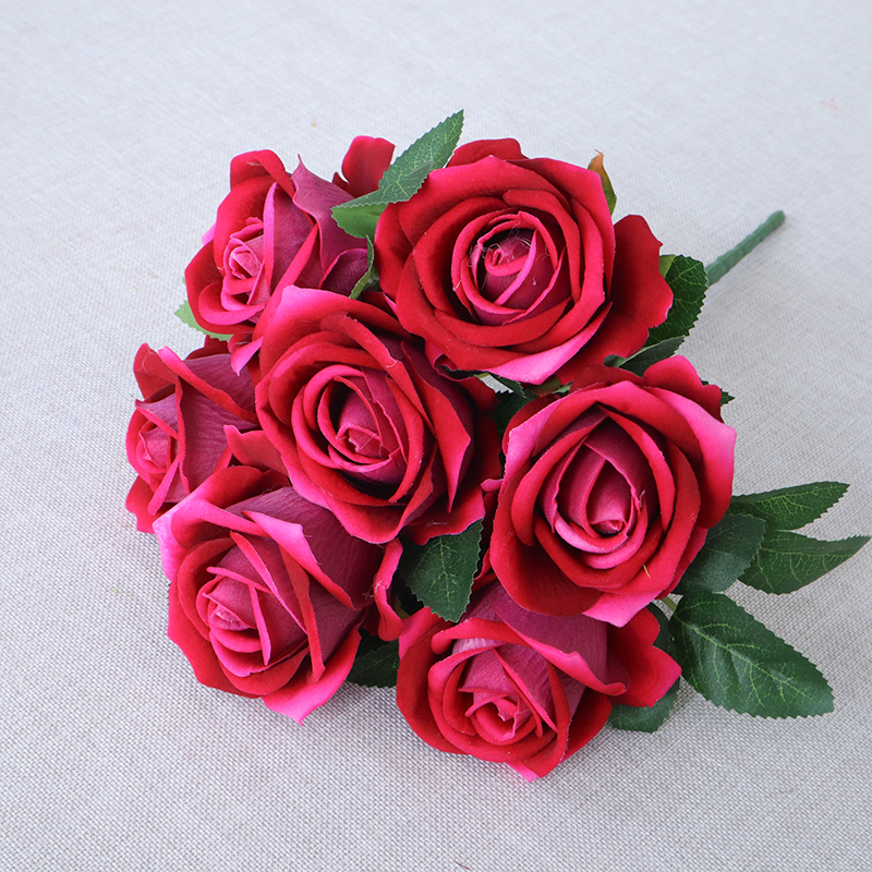 Artificial Roses Wedding Bouquet Flowers Wholesale Bulk