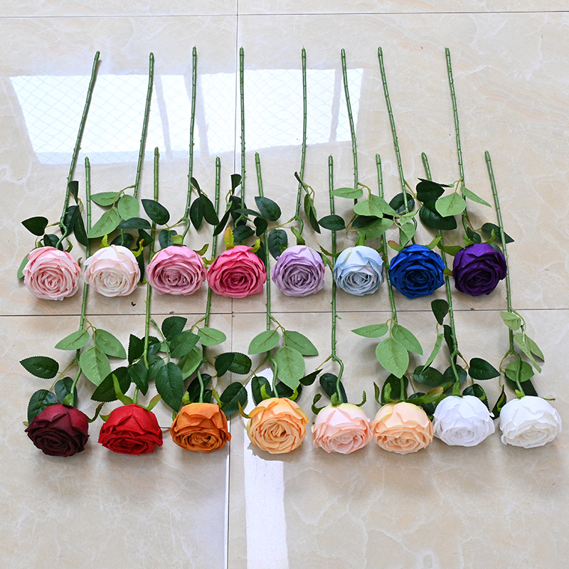 Fake Rose Decorative Flowers For Living Room