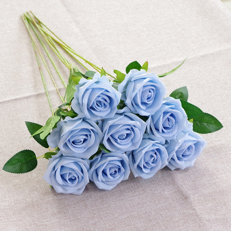 20"/50cm Artificial Rose Flower With Long Stem