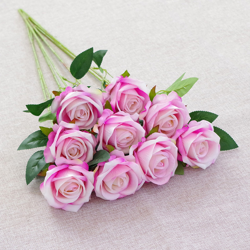 20"/50cm Artificial Rose Flower With Long Stem