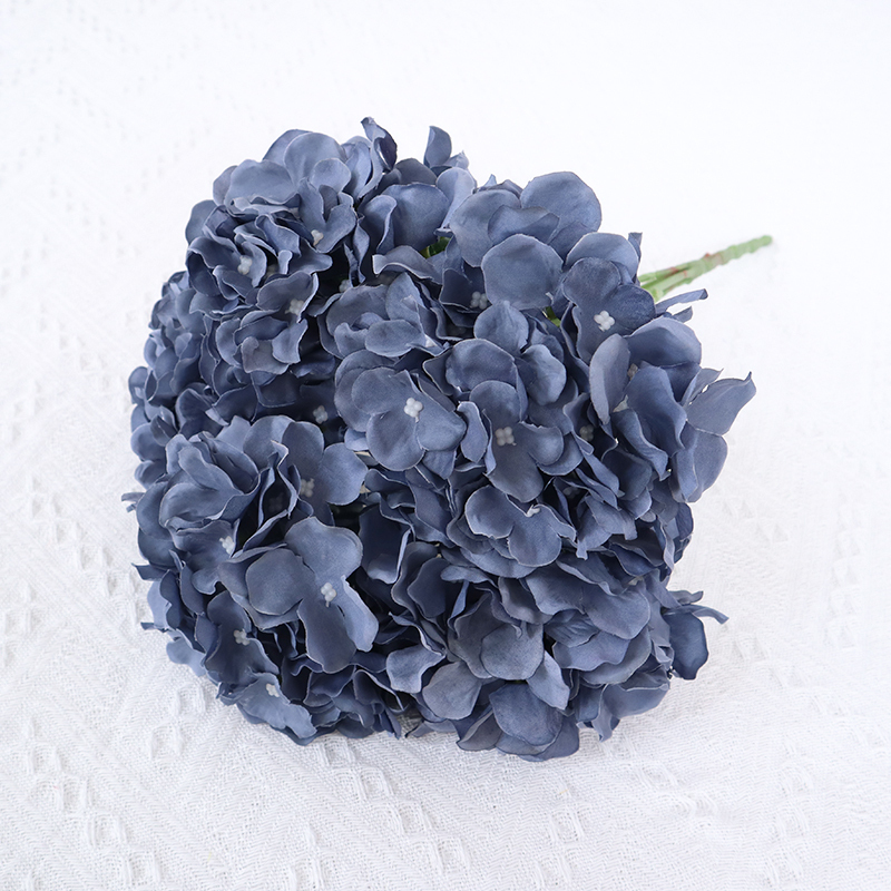 5 Branches Artificial Wedding Hydrangea Bouquet