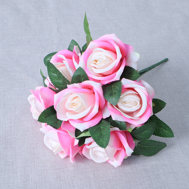 Artificial Roses Wedding Bouquet Flowers Wholesale Bulk