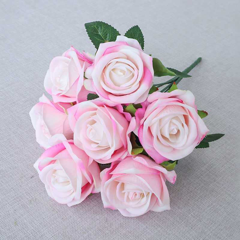 Artificial Roses Wedding Bouquet Flowers Wholesale Bulk
