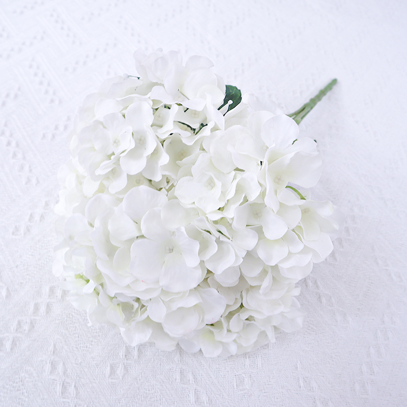 5 Branches Artificial Wedding Hydrangea Bouquet