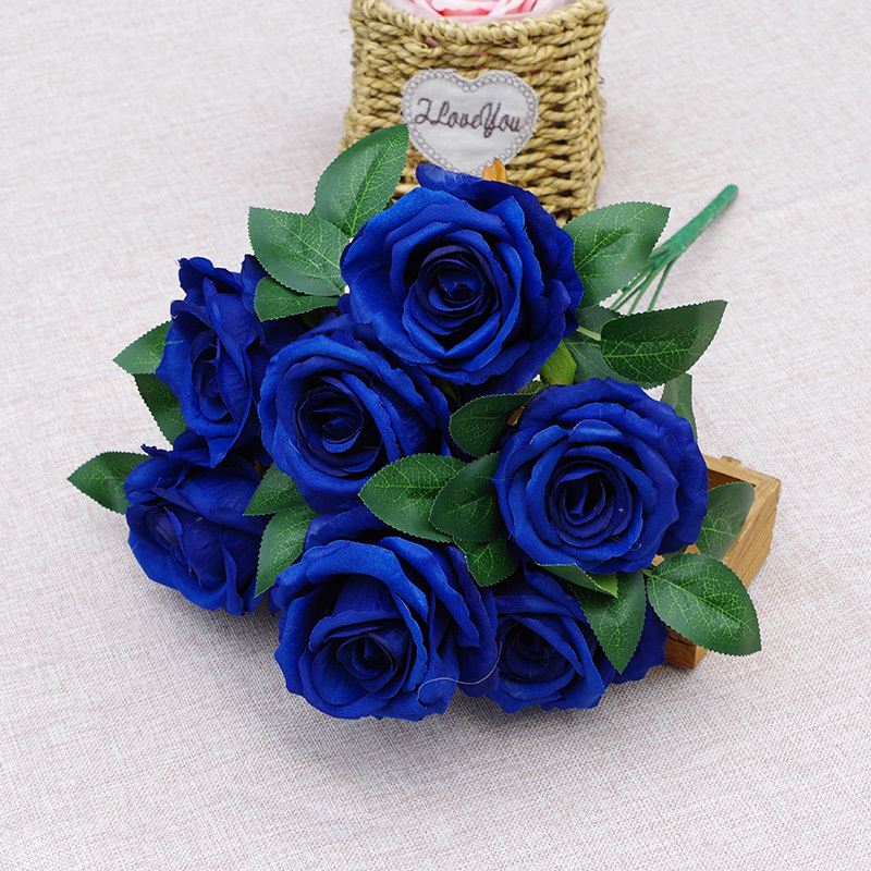 Wholesale Fake Rose Bouquet Flowers In Assorted Colors