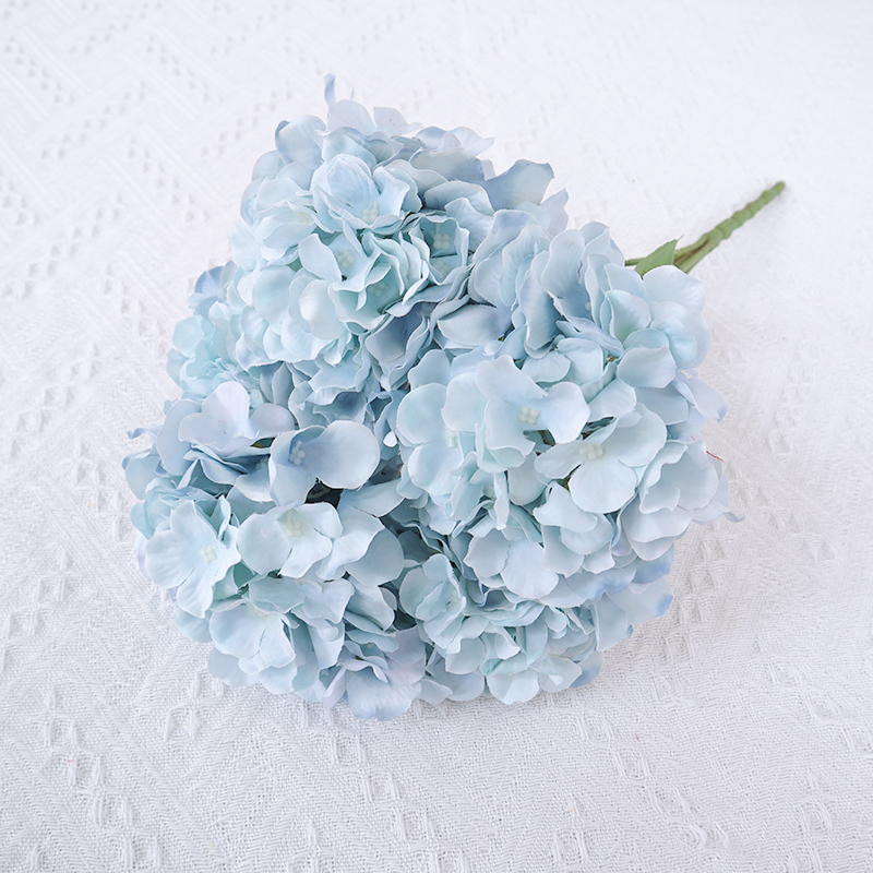 5 Branches Artificial Wedding Hydrangea Bouquet