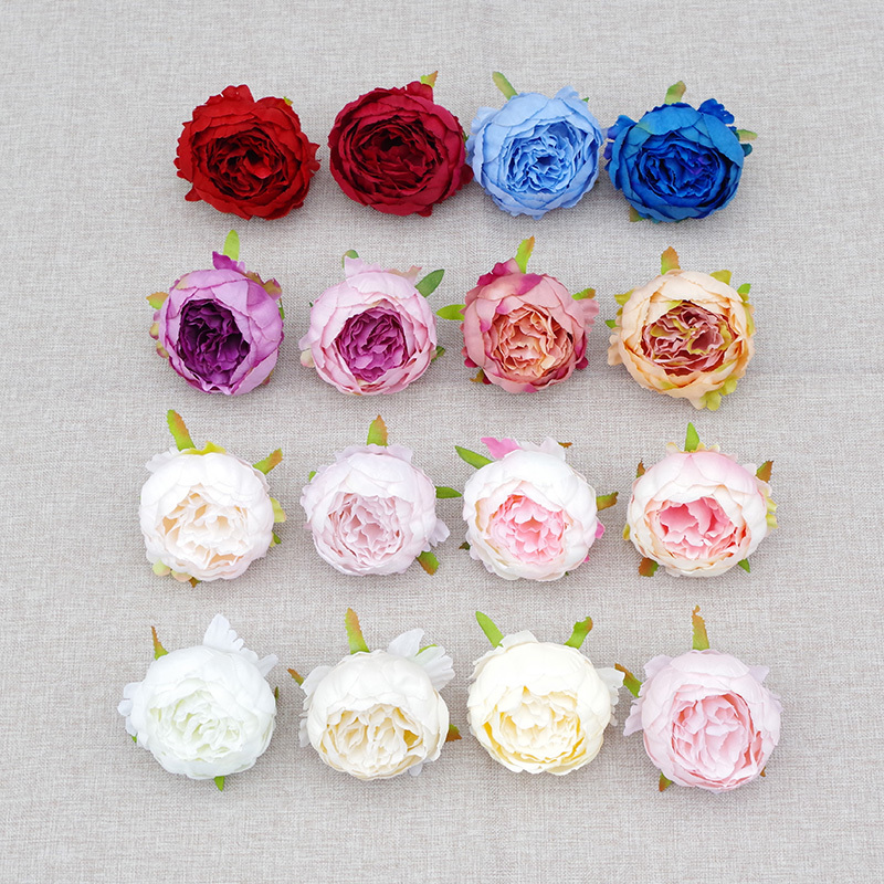 Beautiful Faux Peony Wedding Flowers Heads