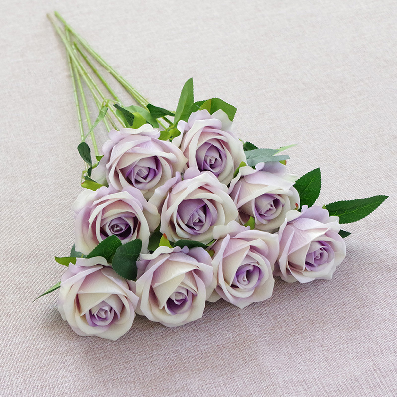 20"/50cm Artificial Rose Flower With Long Stem