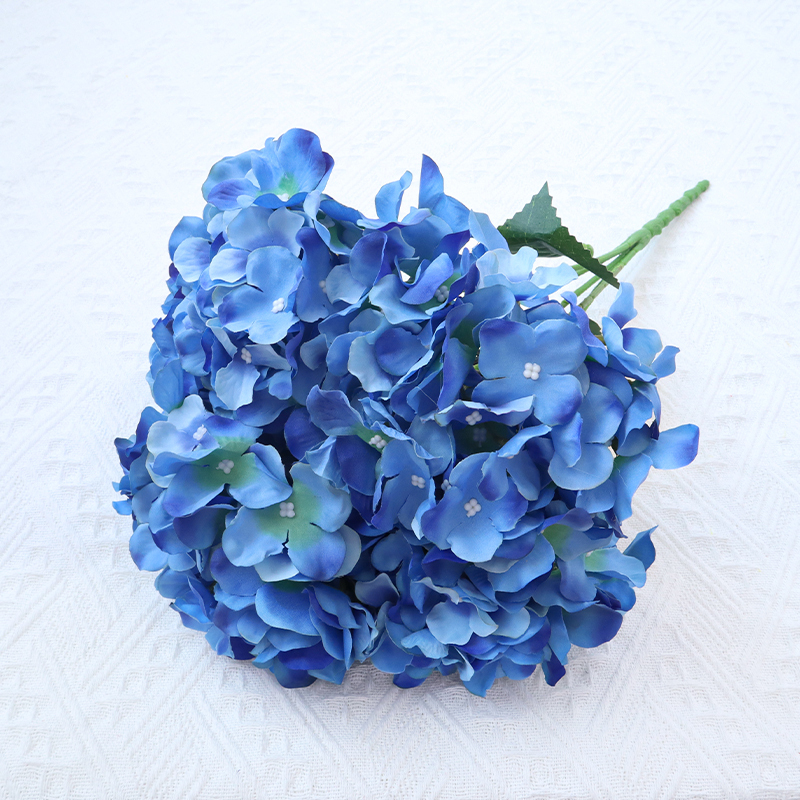 5 Branches Artificial Wedding Hydrangea Bouquet