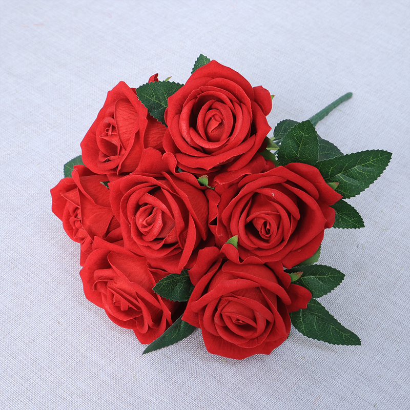 Artificial Roses Wedding Bouquet Flowers Wholesale Bulk