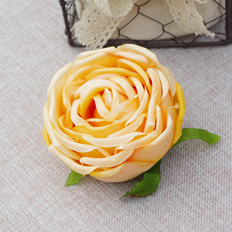 Bulk Silk Roses Flowers Heads For Wedding