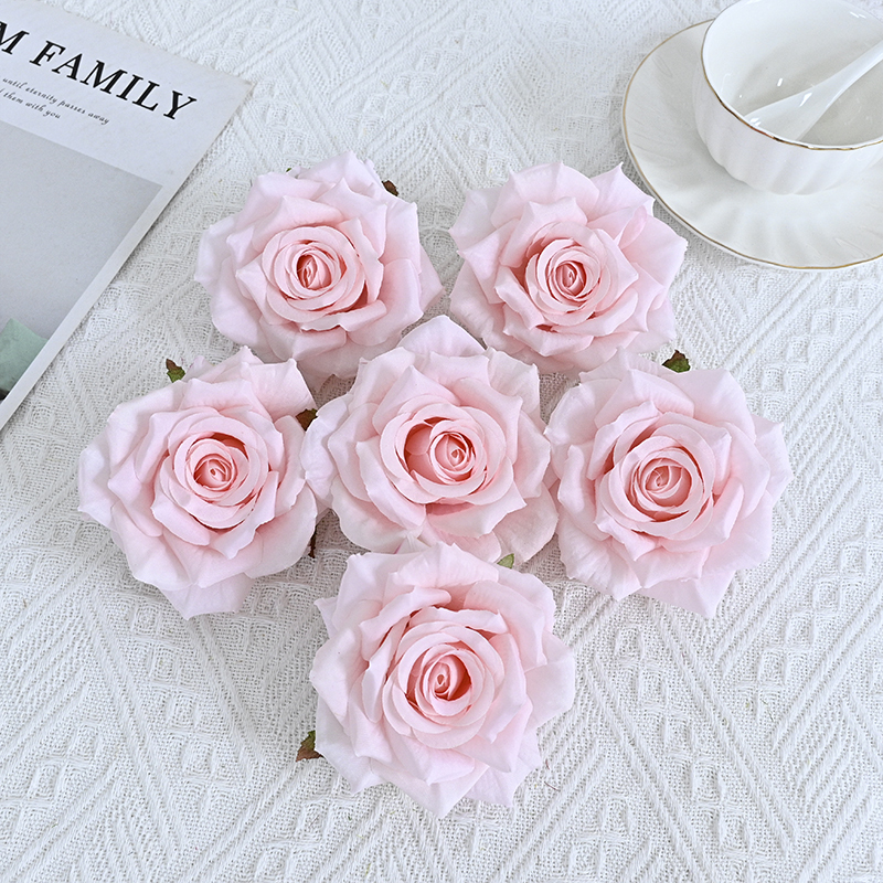 Silk Rose Flower Heads For Events Decoration