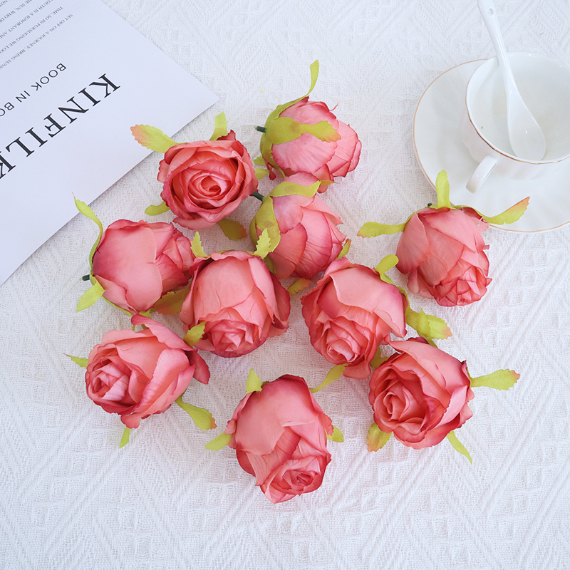 Small Artificial Decorative Rose Flower Buds