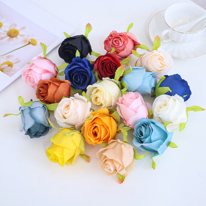 Small Artificial Decorative Rose Flower Buds