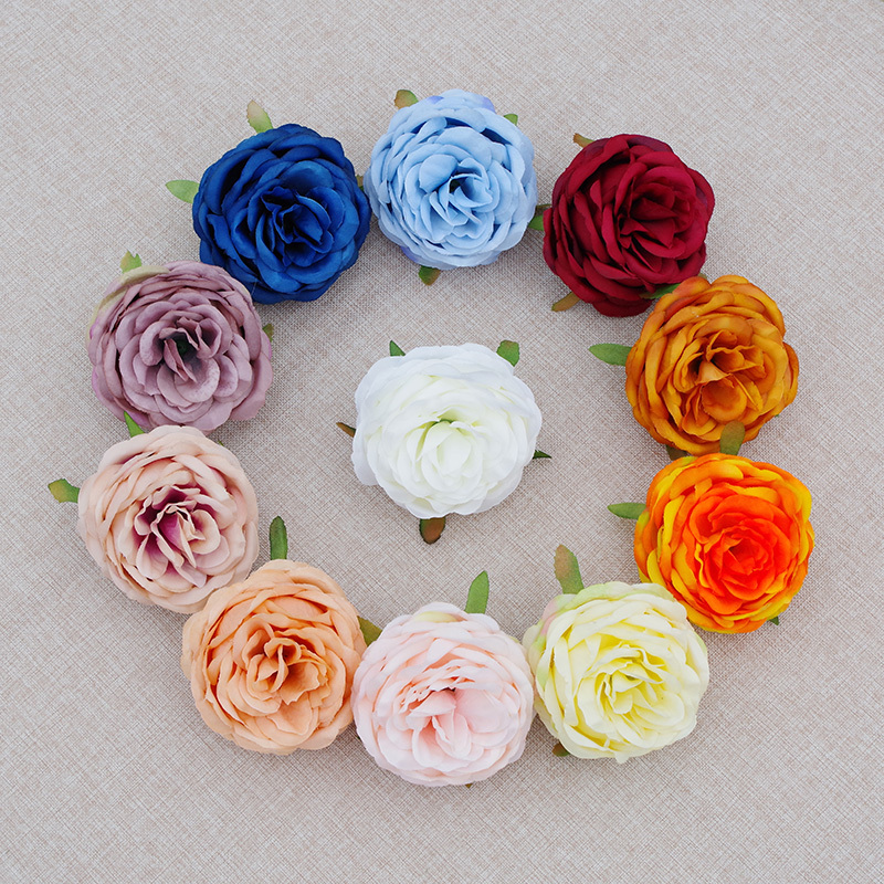Wholesale Artificial Rose Flower Heads For Decoration