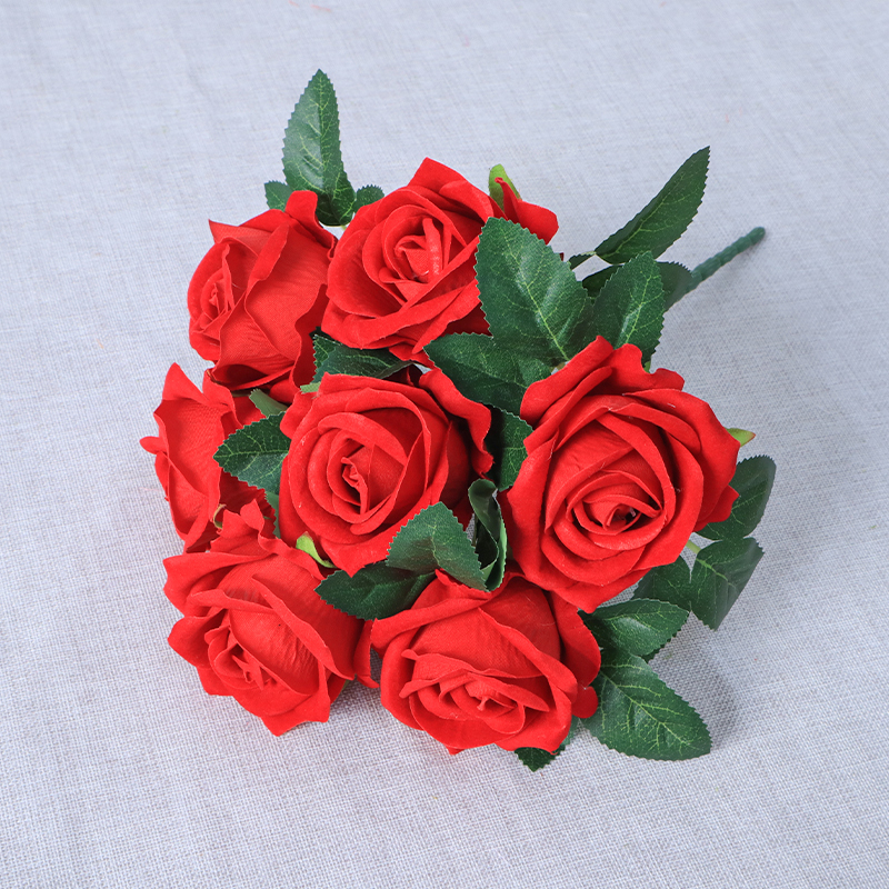 Artificial Roses Wedding Bouquet Flowers Wholesale Bulk