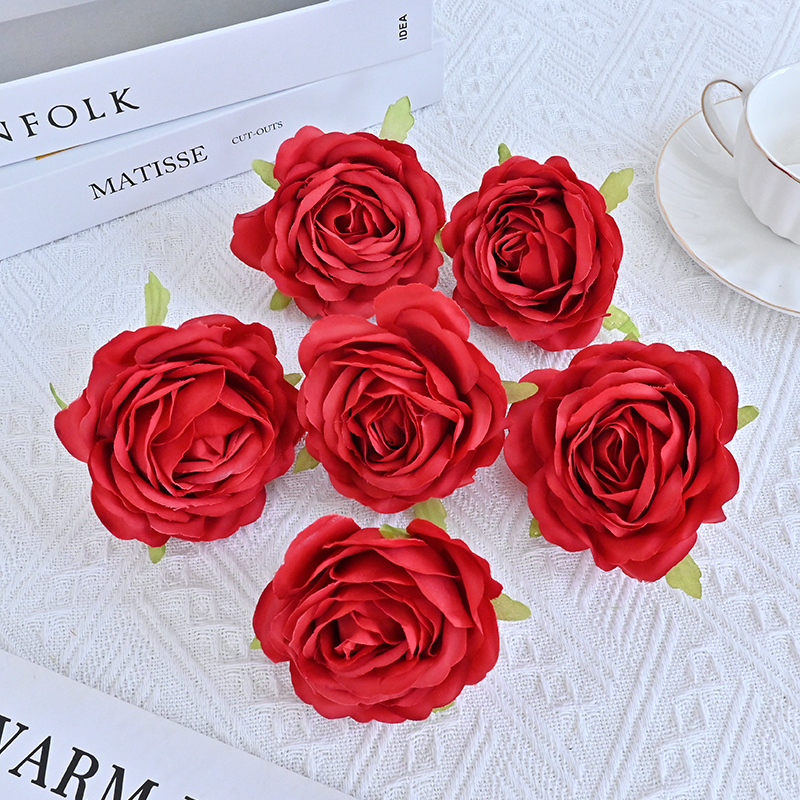 Artificial Rose Flowers Bulk For Wedding Decoration