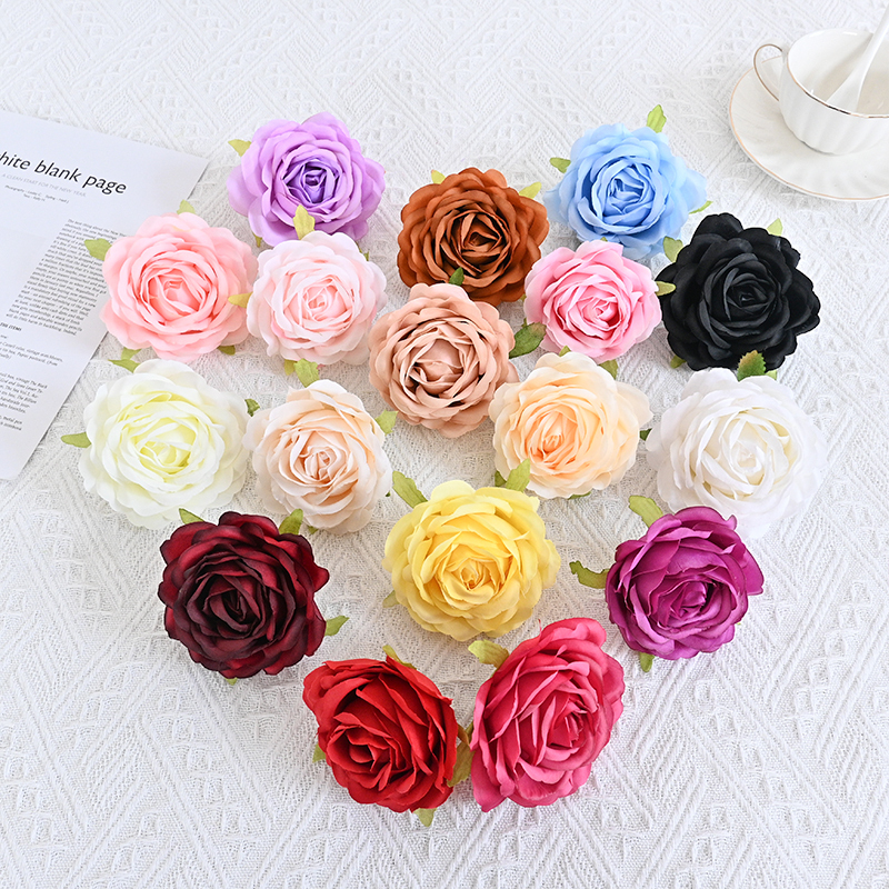 Artificial Rose Flowers Bulk For Wedding Decoration