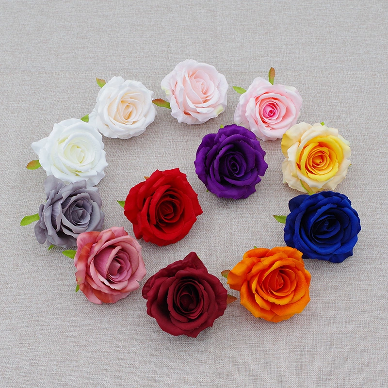 3.54in Silk Rose Heads – Wholesale Artificial Flowers