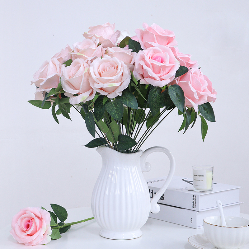 Wholesale Fake Rose Bouquet Flowers In Assorted Colors