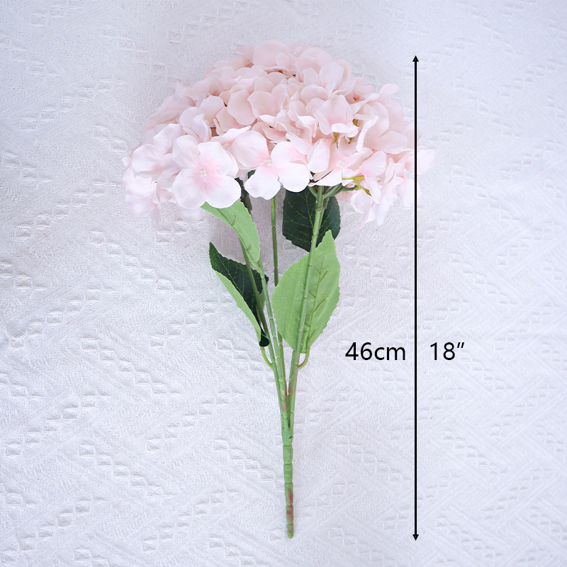 5 Branches Artificial Wedding Hydrangea Bouquet