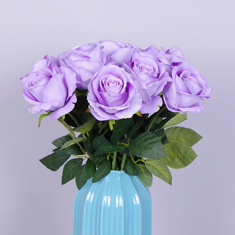 20"/51cm Artificial Roses That Look Real With Stem