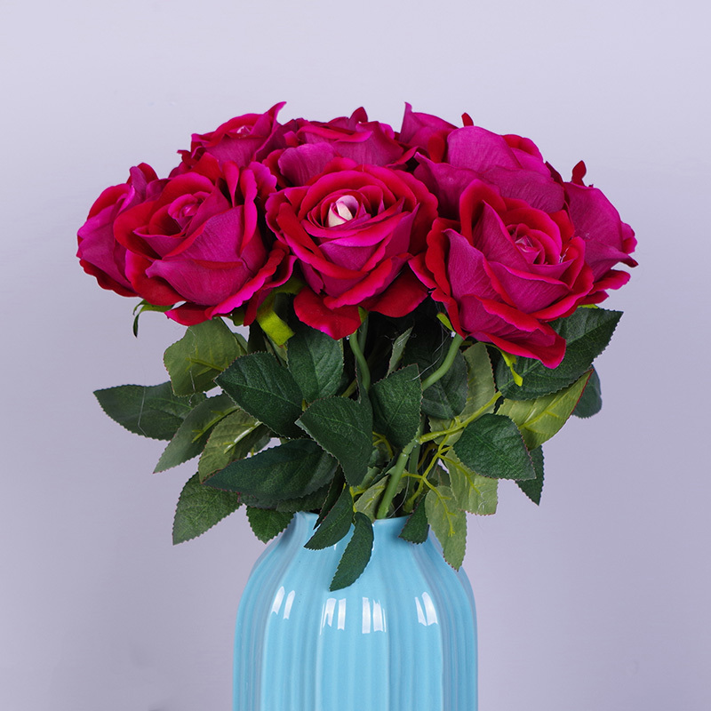 20"/51cm Artificial Roses That Look Real With Stem