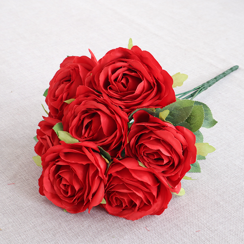 7 branches Bouquet Artificial Flowers For Home Decoration
