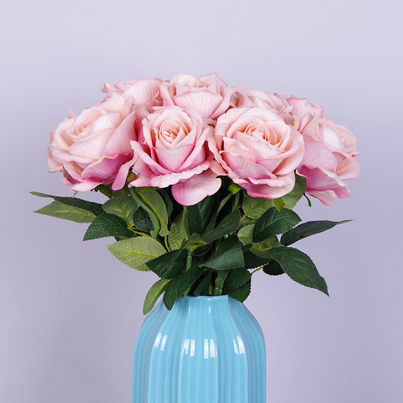 20"/51cm Artificial Roses That Look Real With Stem