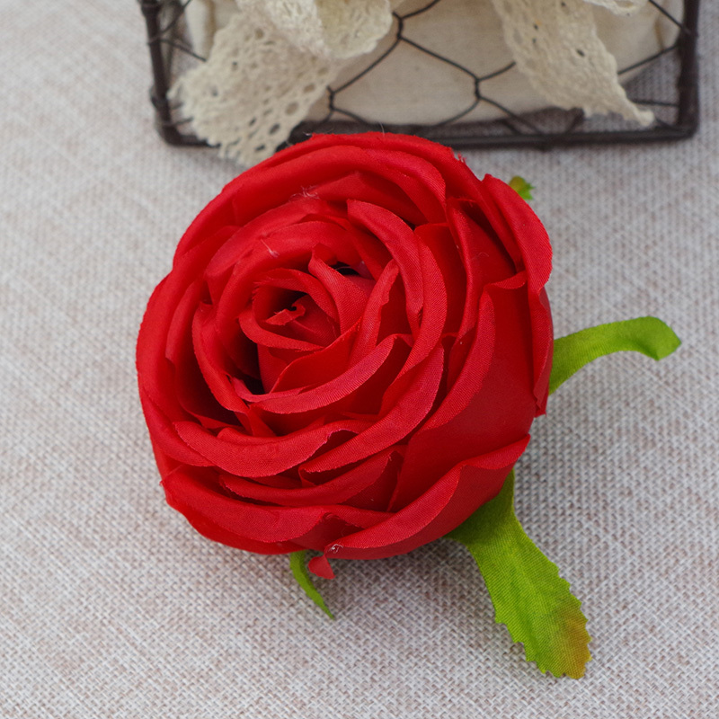 Bulk Silk Roses Flowers Heads For Wedding