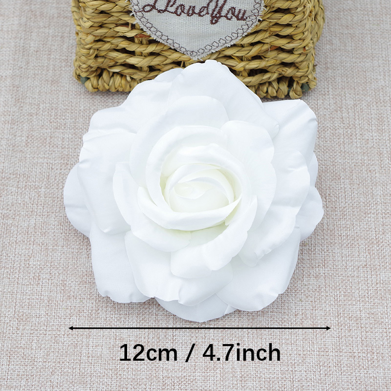 Colorful Fake Flower Heads Bulk For Decoration