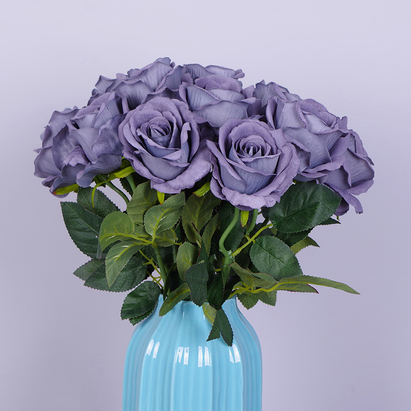 20"/51cm Artificial Roses That Look Real With Stem