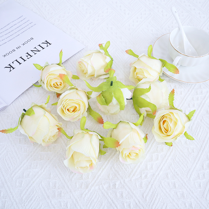 Small Artificial Decorative Rose Flower Buds
