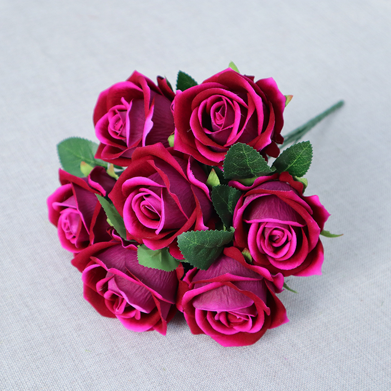 Artificial Roses Wedding Bouquet Flowers Wholesale Bulk