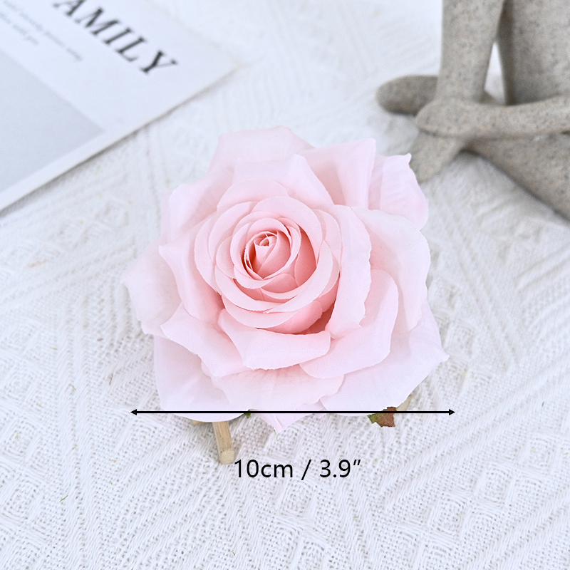 Silk Rose Flower Heads For Events Decoration