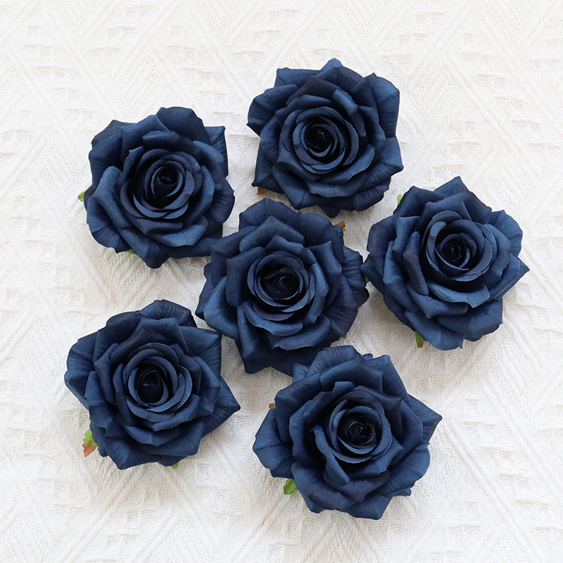 Silk Rose Flower Heads For Events Decoration