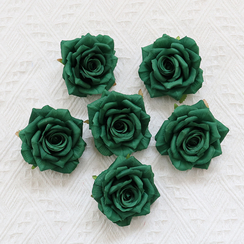 Silk Rose Flower Heads For Events Decoration