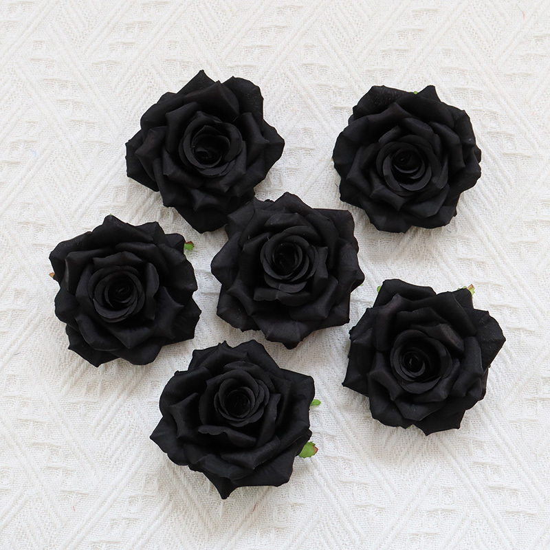 Silk Rose Flower Heads For Events Decoration