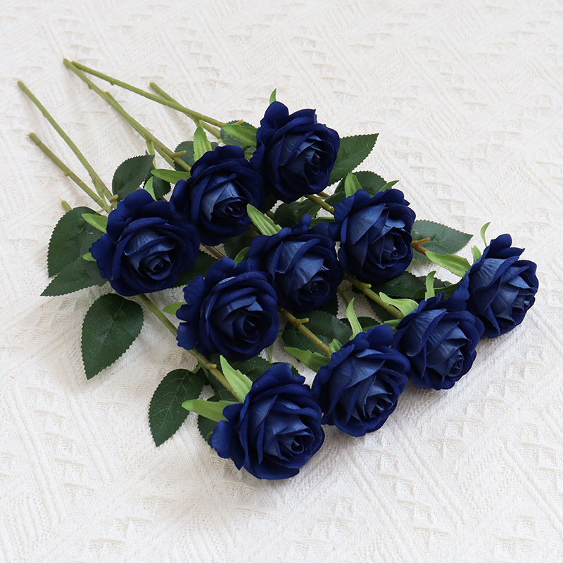 2.36"/6cm  Rose Artificial Single Stem Flowers For  Decoration