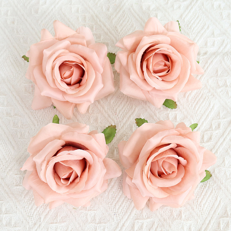4.4"/11cm JAD Silk Flower Rose Head 2026 New Arrival Articial Flower