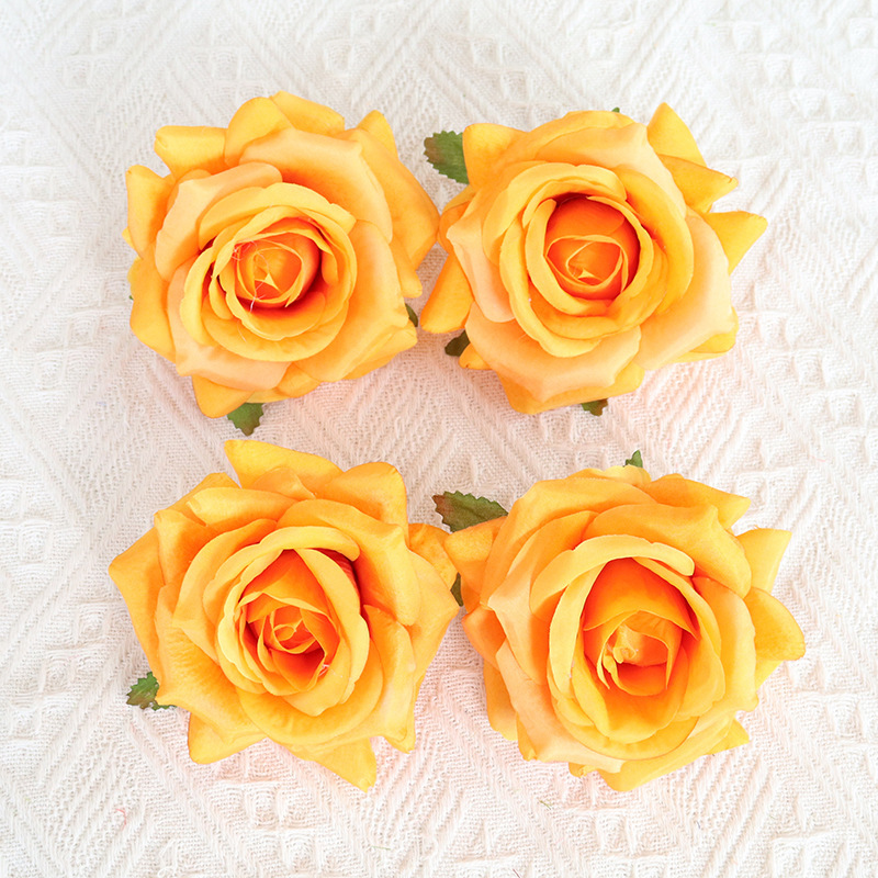 4.33"/11cm JAD Silk Flower Rose Head 2026 New Arrival Articial Flower
