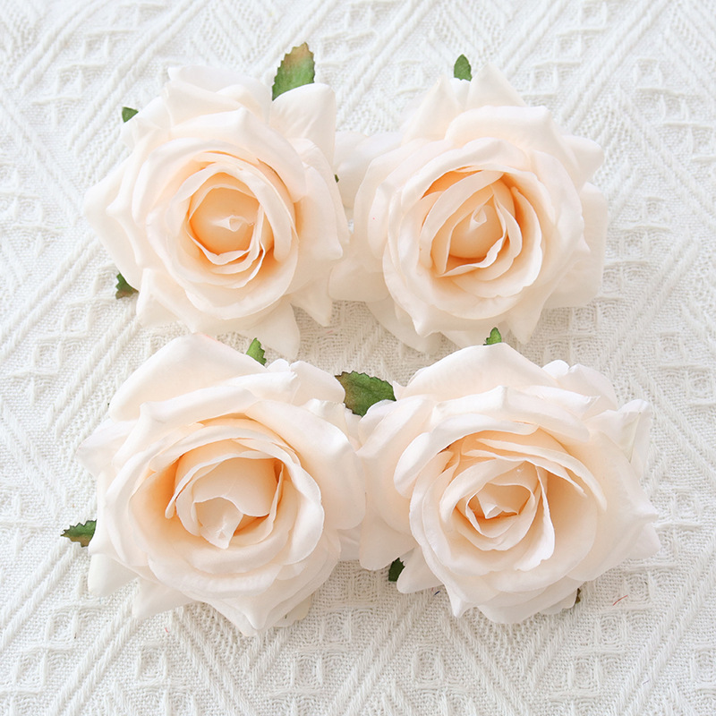 4.4"/11cm JAD Silk Flower Rose Head 2026 New Arrival Articial Flower