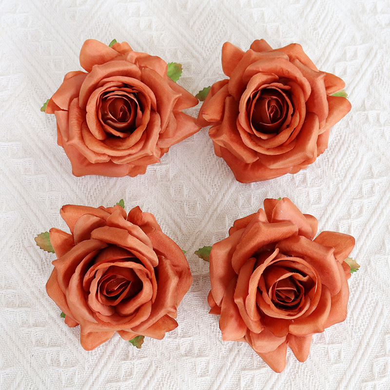 4.33"/11cm JAD Silk Flower Rose Head 2026 New Arrival Articial Flower