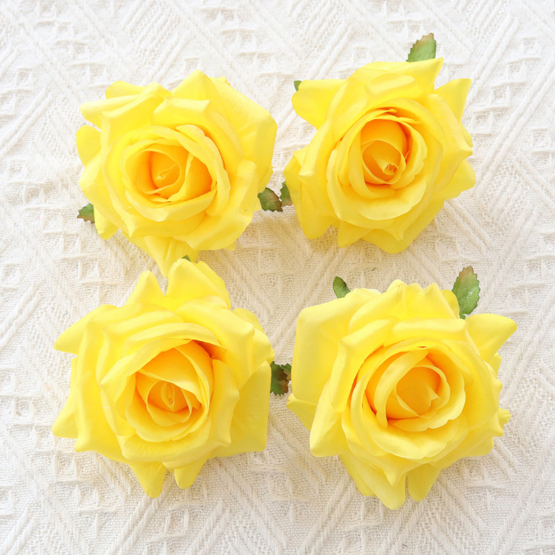 4.4"/11cm JAD Silk Flower Rose Head 2026 New Arrival Articial Flower