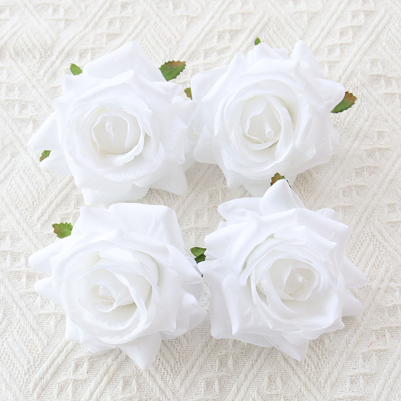 4.4"/11cm JAD Silk Flower Rose Head 2026 New Arrival Articial Flower