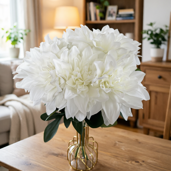 17.7"/45cm  New Arrival Dahlia Flower Bunch for Decoration