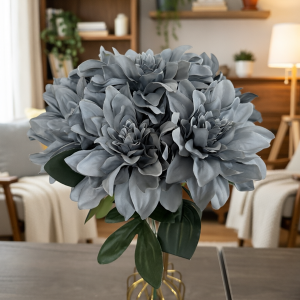 17.7"/45cm  New Arrival Dahlia Flower Bunch for Decoration