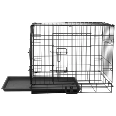 Best-selling Pet Cage Folding Wire  Foldable Dog Cage Metal  Kennel   Dog Cage for Large Dog