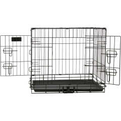 Best-selling Pet Cage Folding Wire  Foldable Dog Cage Metal  Kennel   Dog Cage for Large Dog