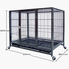 Outdoor Metal Cages  Dog Cage Metal Kneels  for Medium and Large  Dog